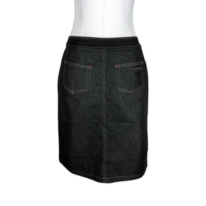 Unisex Laurèl - Denim skirt, size 40 - Black (2)