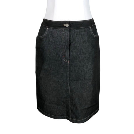 Unisex Laurèl - Denim skirt, size 40 - Black ()