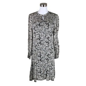 Unisex Part two - Schiffon dress, size 40 - Black (1)