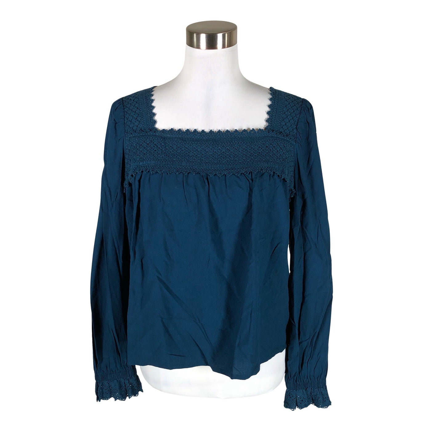 Unisex Cream - Blouse, size 38 - Blue (1)