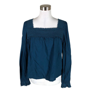 Unisex Cream - Blouse, size 38 - Blue (1)