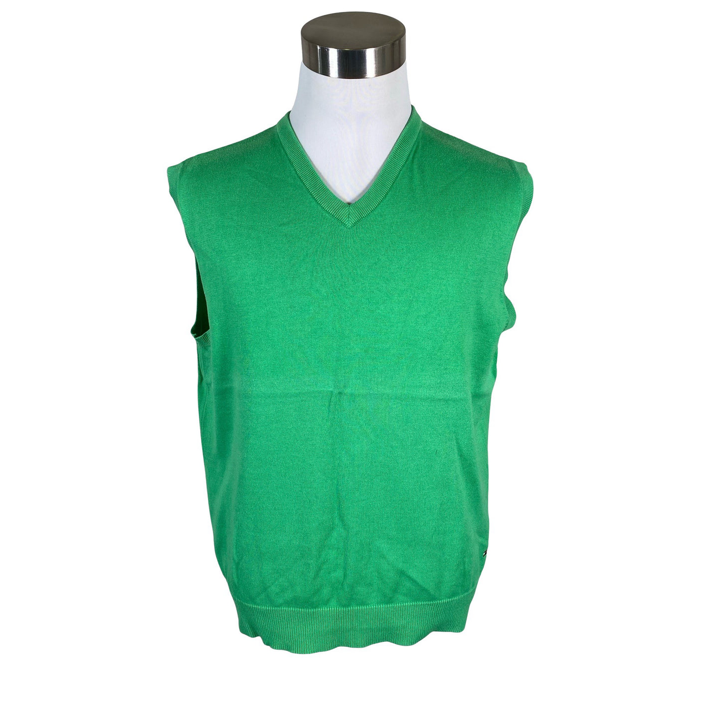 Unisex Tommy Hilfiger - Knit vest, size L - Green (1)