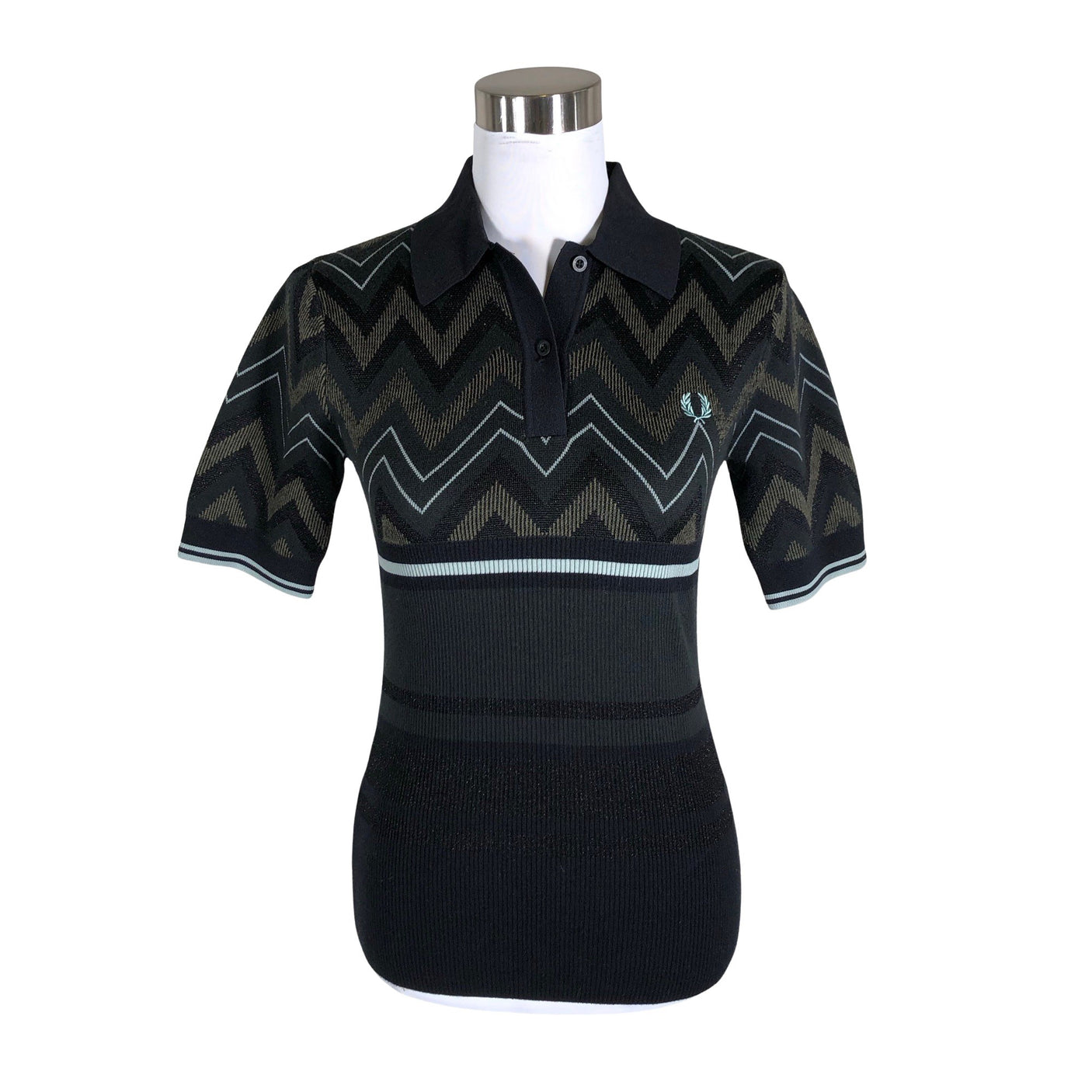 Unisex Fred Perry - Sweater, size 36 - Green (1)