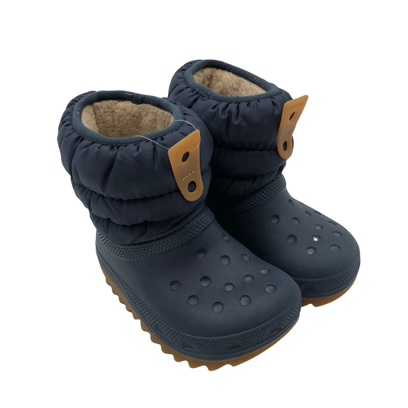 Unisex Crocs - Winter shoes, size 24 - Blue (2)