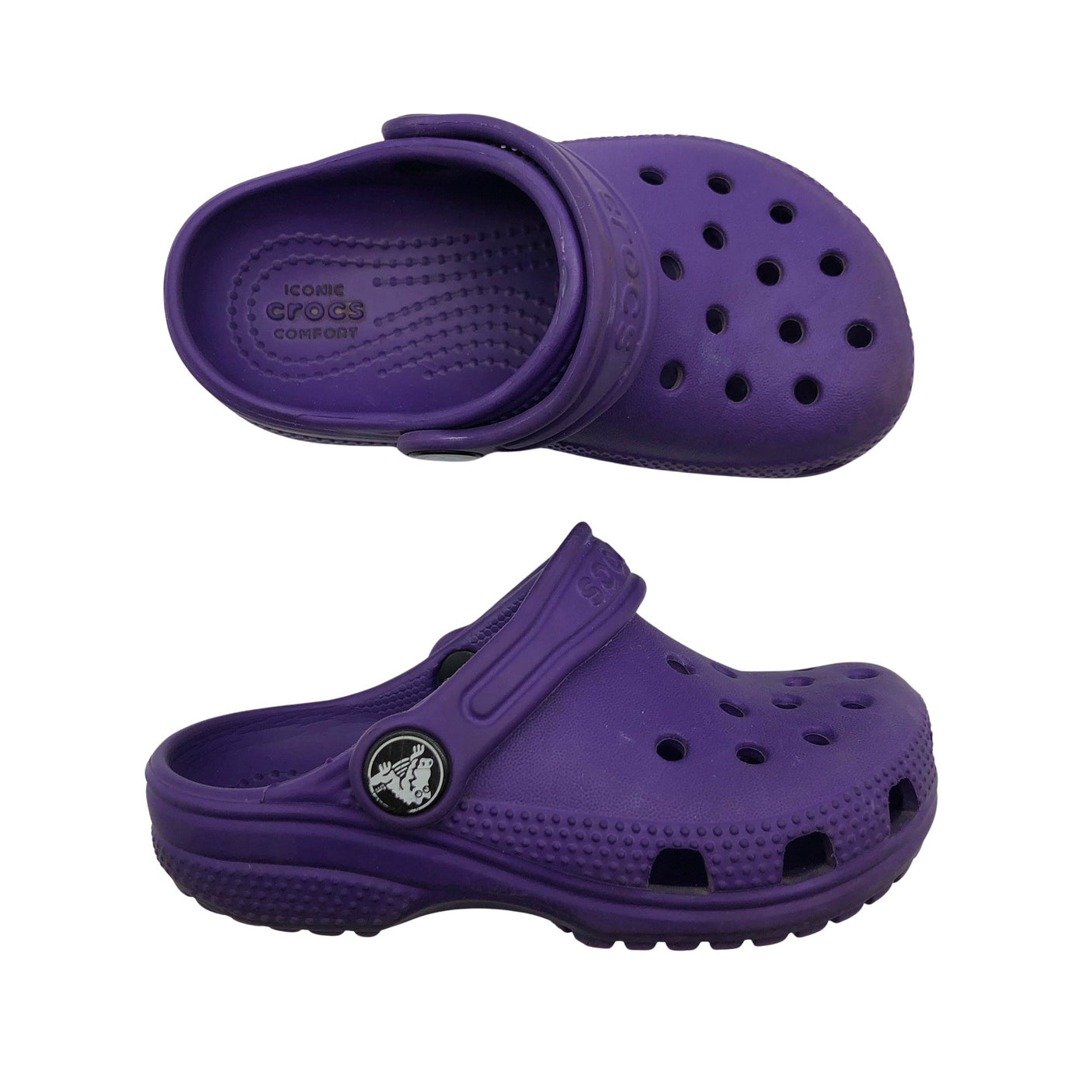 Unisex Crocs - Slip-on shoes, size 24 - Violet (1)