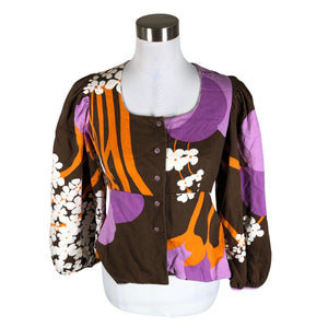 Unisex Pia&Paula - Blouse, size 38 - Brown (1)