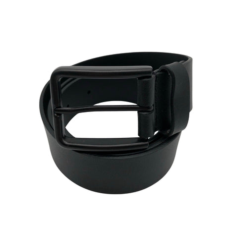 Unisex Zing - Leather belt, size No size - Black ()