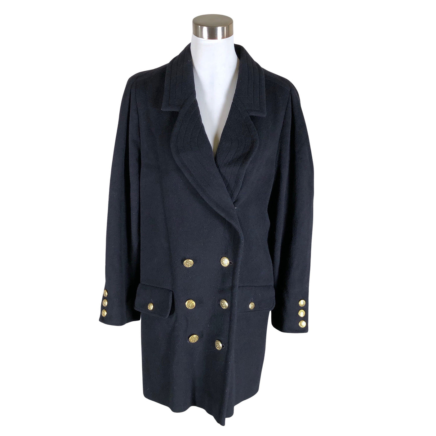 Unisex Mansfield - Wool coat, size 38 - Blue (1)