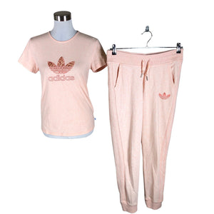 Unisex Adidas - Sweatpants, size 40 - Light pink (1)