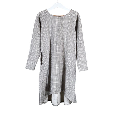 Unisex Papu - Tricot dress, size 134 - 140 - Natural white ()