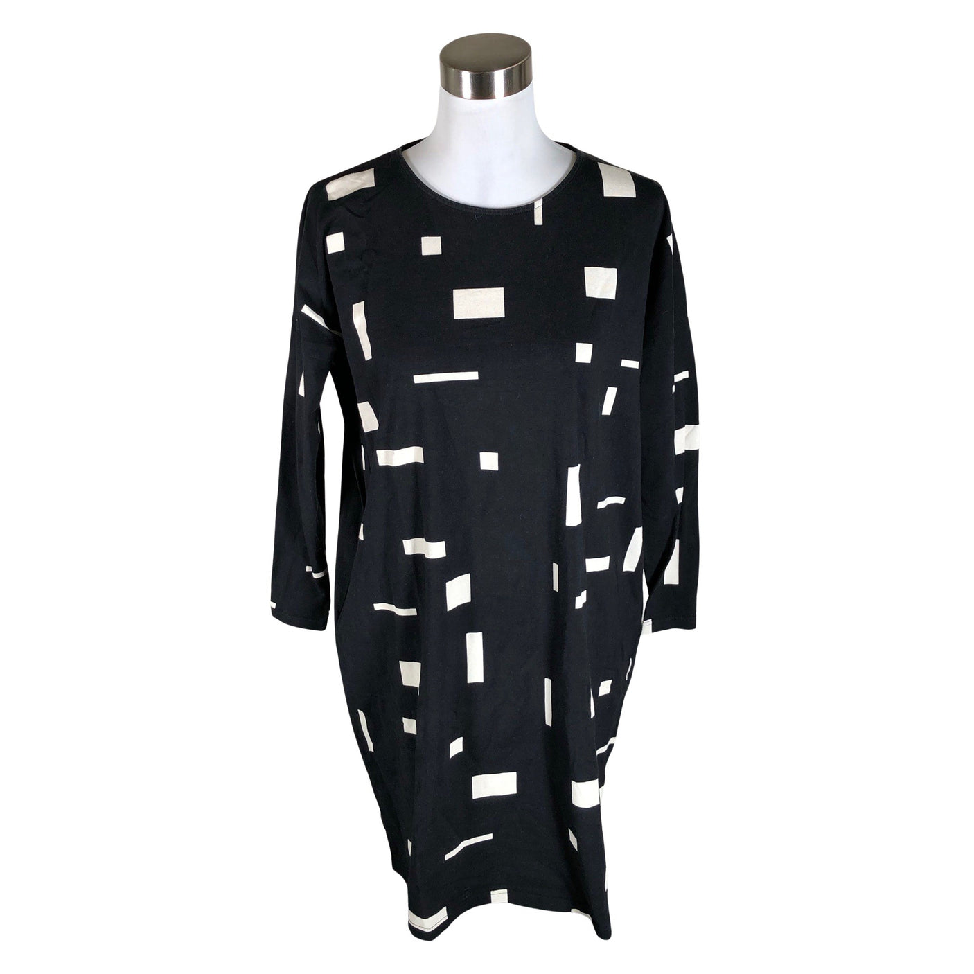 Unisex Mainio - Tricot dress, size 38 - Black (1)