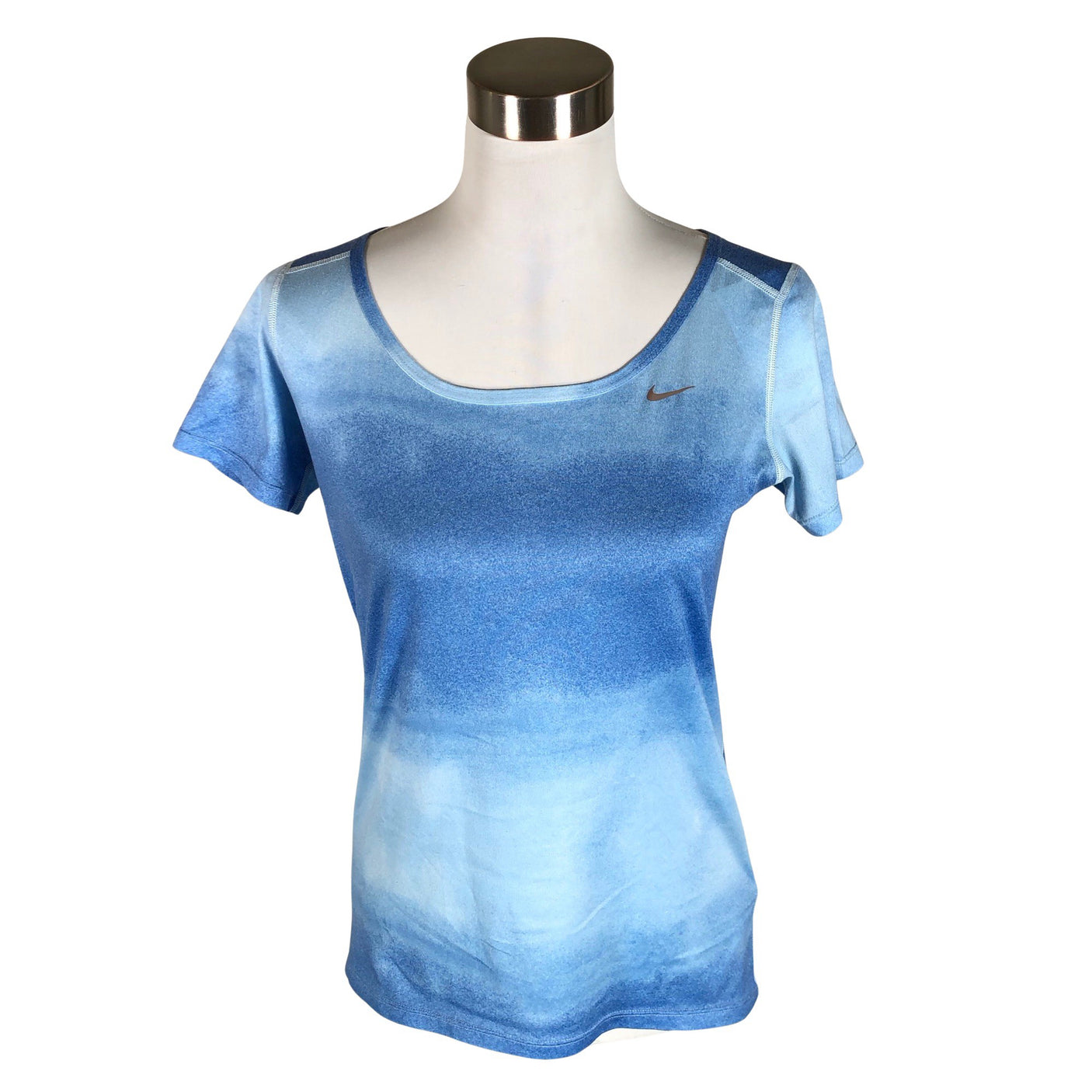 Unisex Nike - Sports shirt, short sleeve, size 36 - Blue (1)