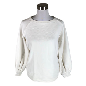 Unisex NOSH - Tricot shirt, size 38 - White (1)