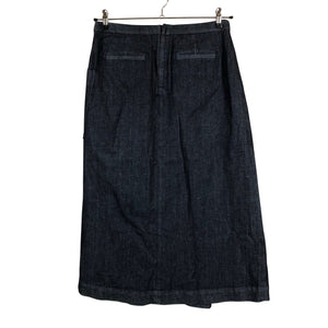 Unisex Muji - Denim skirt, size 40 - Blue (2)