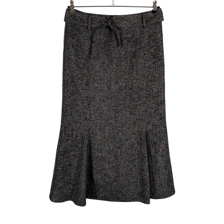 Unisex Steilmann - Fabric skirt, size 40 - Brown ()