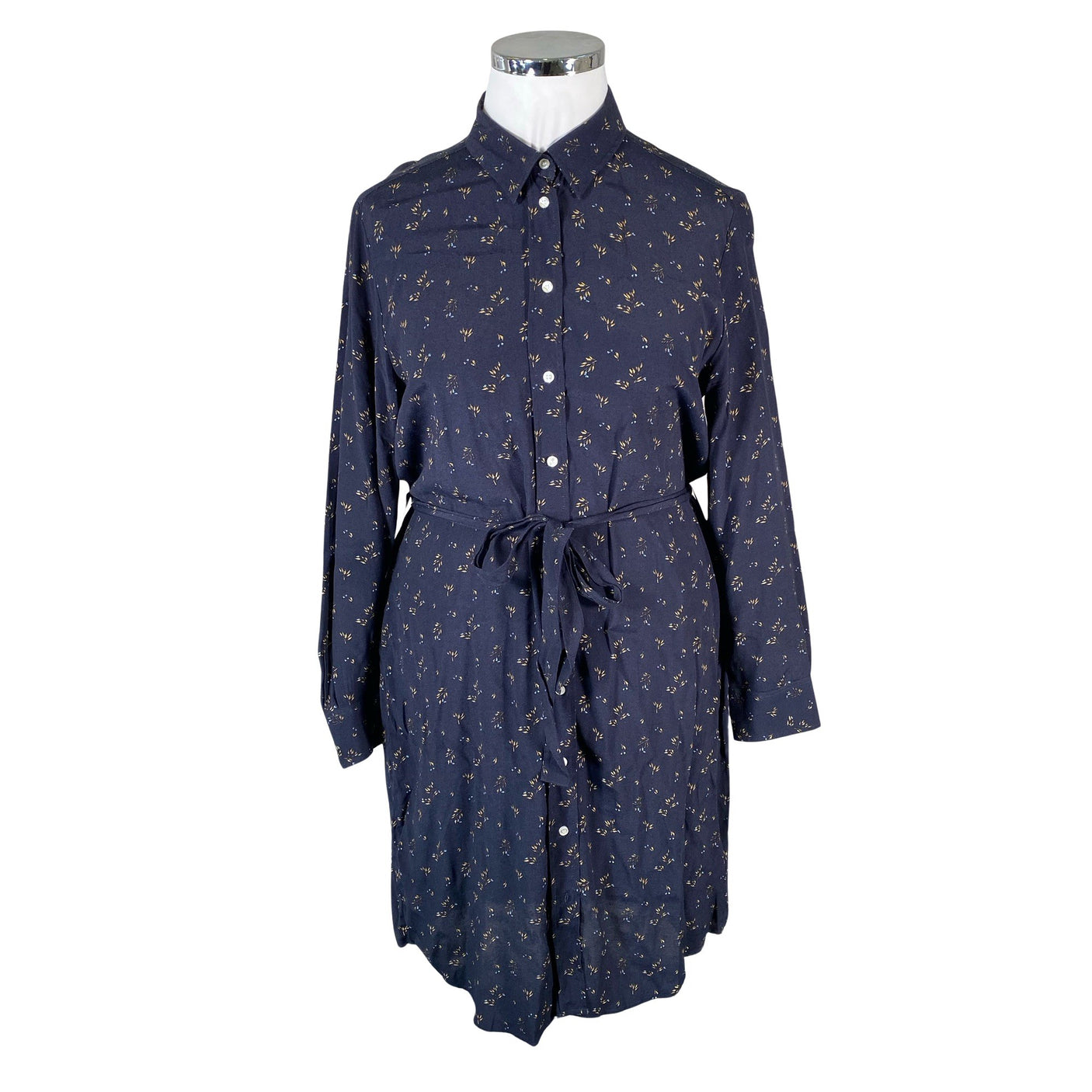 Unisex Gant - Schiffon dress, size 42 - Blue (1)