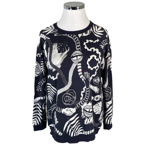 Unisex Uhana Design - Tricot shirt, size 44 - Black (1)