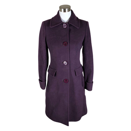 Unisex Ril's - Wool coat, size 34 - Violet ()