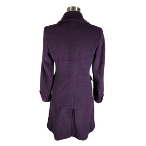 Unisex Ril's - Wool coat, size 34 - Violet (2)