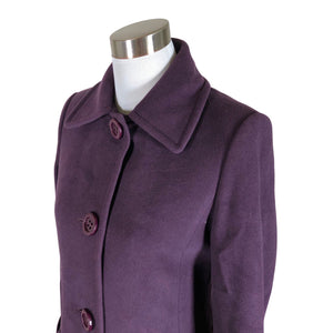 Unisex Ril's - Wool coat, size 34 - Violet (3)