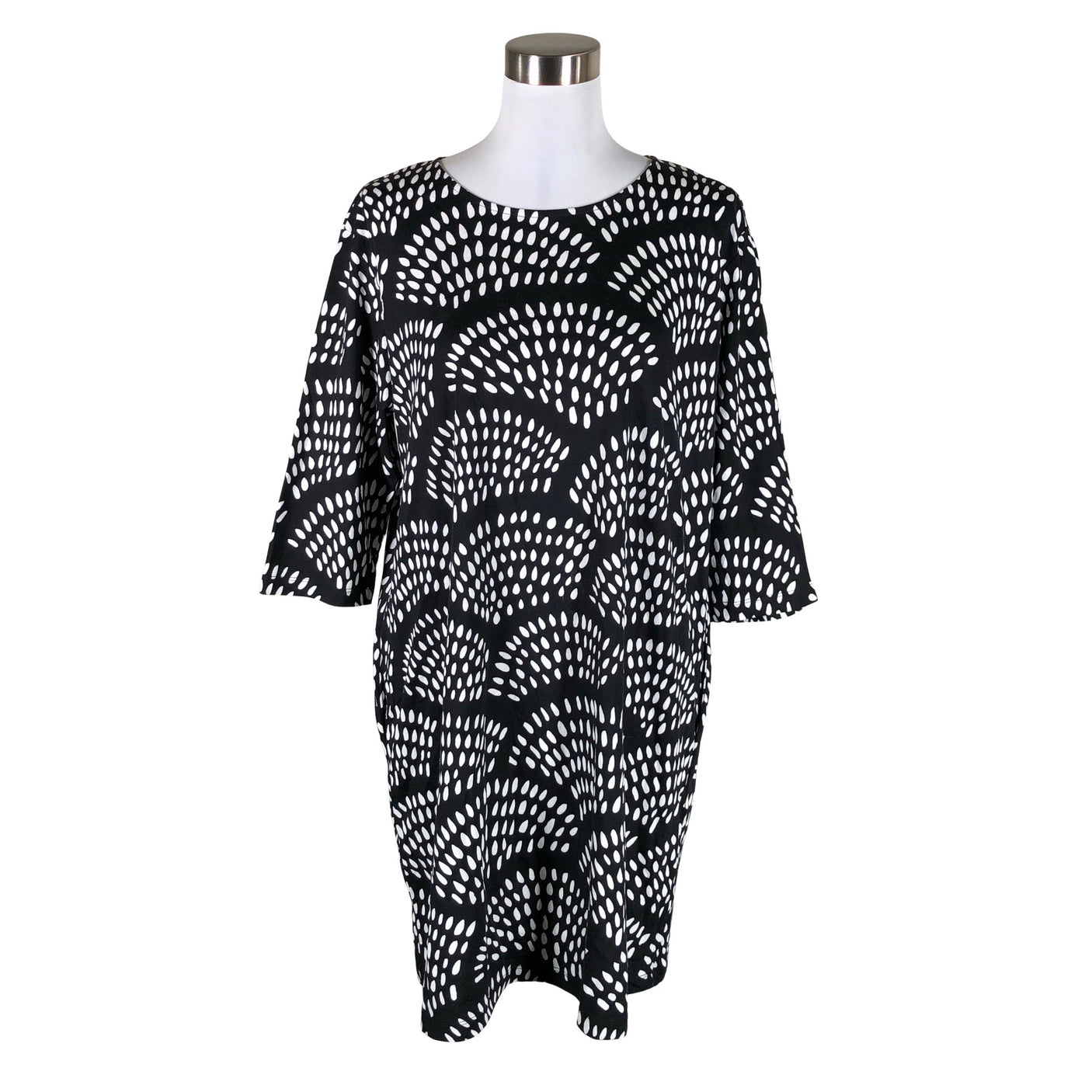 Unisex Marimekko - Tricot dress, size 40 - Black (1)