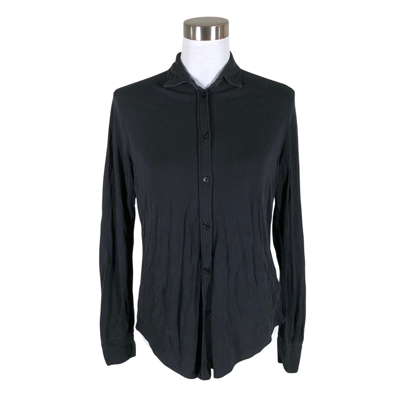Unisex Filippa K. - Collared shirt, size 38 - Black (1)