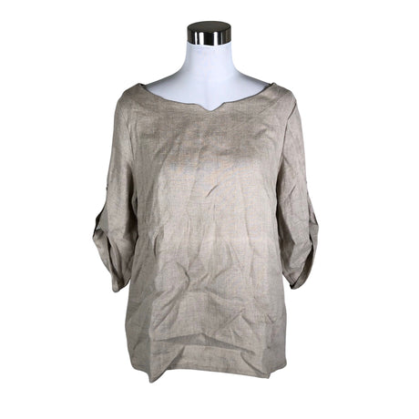 Unisex Bypias - Short-sleeved blouse, size 36 - Beige ()