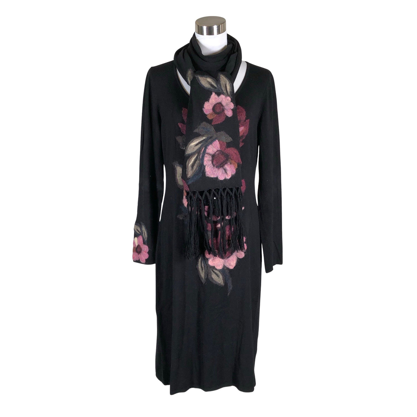Unisex Philippe Carat Couture - Knit dress, size 40 - Black (1)