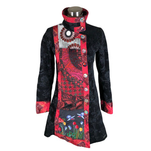 Unisex Desigual - Outdoor jacket, size 38 - Black (1)