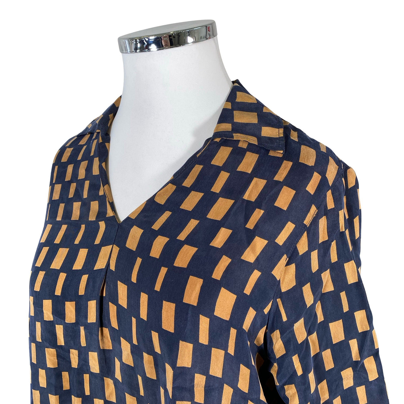 Unisex Marimekko - Schiffon dress, size 44 - Blue (3)