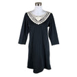 Unisex Lumoan - Tricot dress, size 38 - Black ()