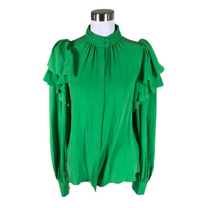 Unisex &Other Stories - Blouse, size 38 - Green (1)