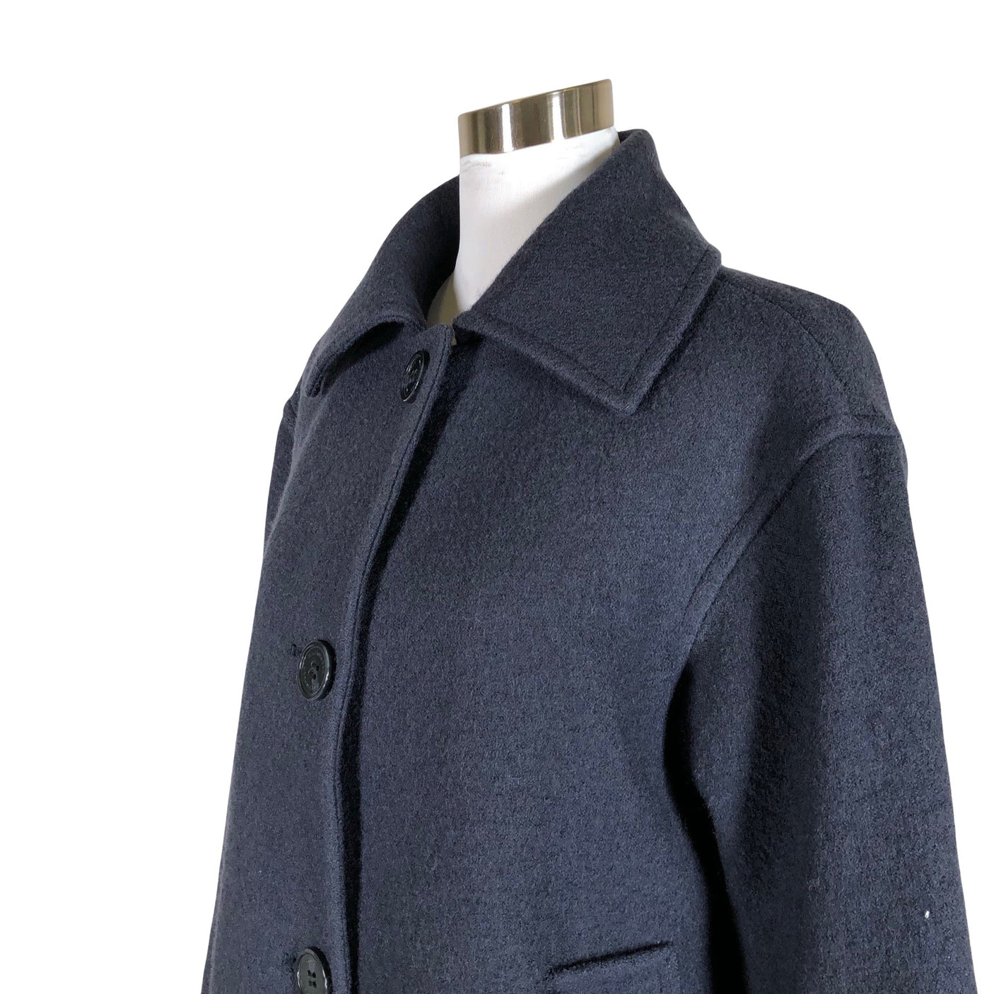 Unisex Marimekko - Wool coat, size 36 - Blue (3)