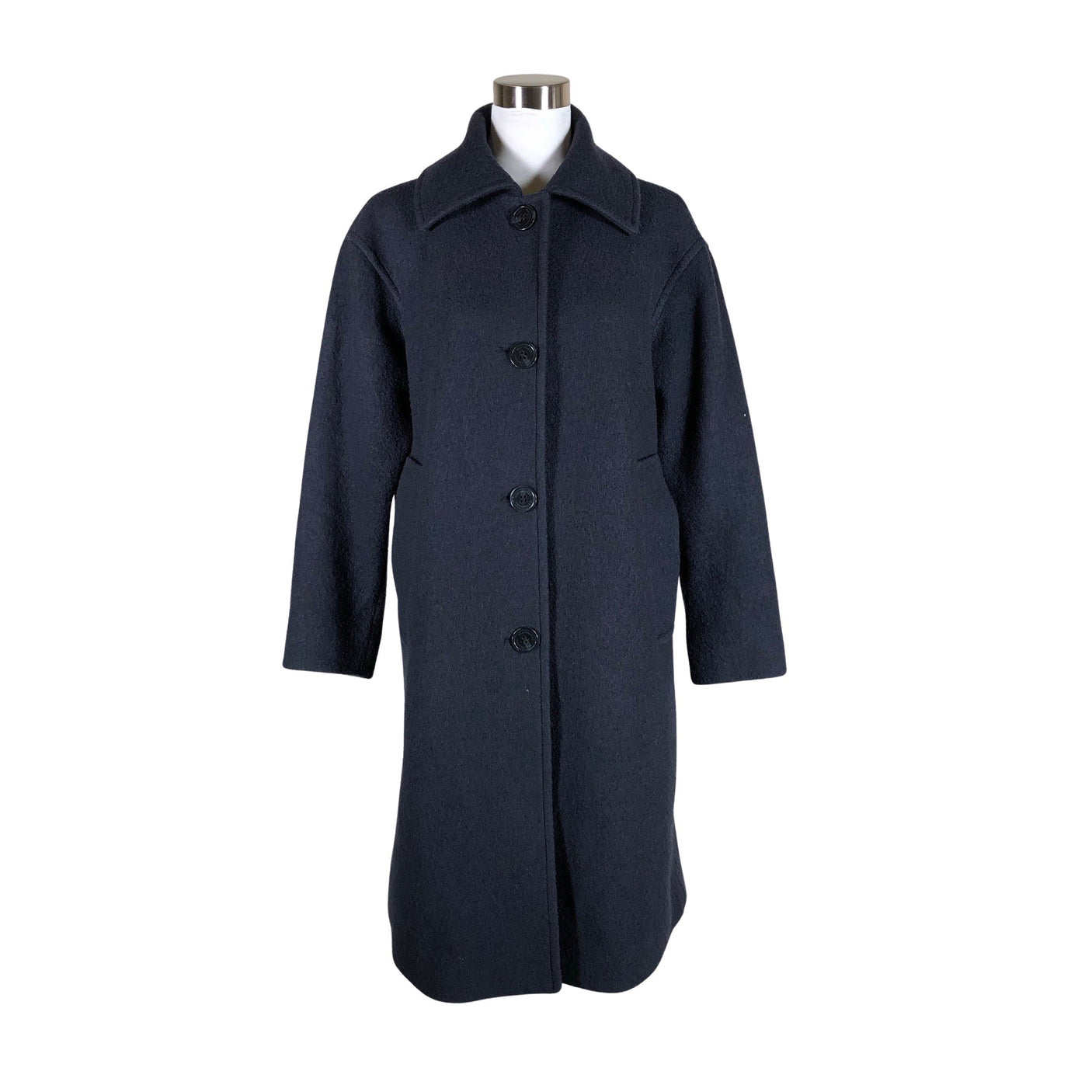 Unisex Marimekko - Wool coat, size 36 - Blue (1)