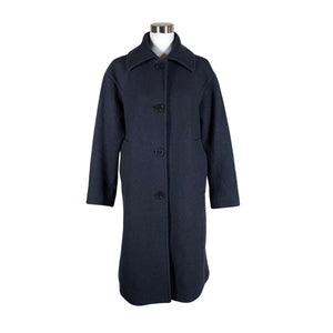 Unisex Marimekko - Wool coat, size 36 - Blue (1)