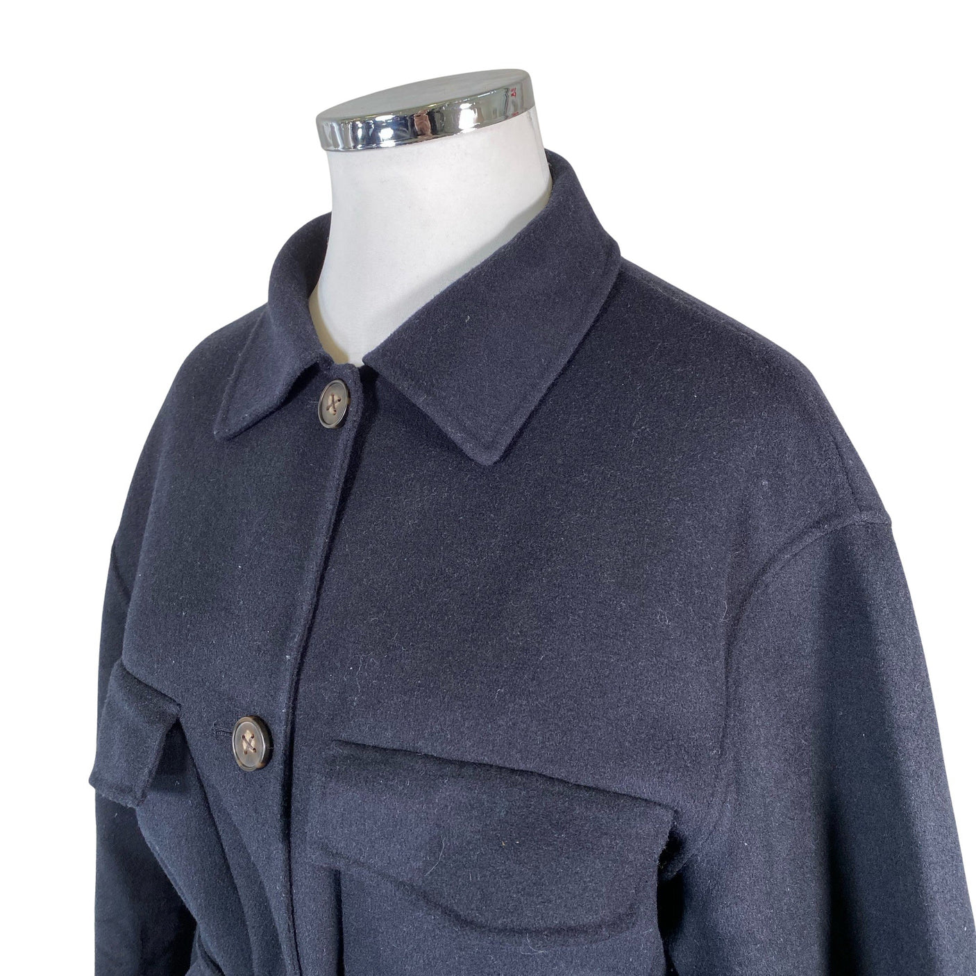 Unisex Marc O'Polo - Wool coat, size 42 - Black (3)