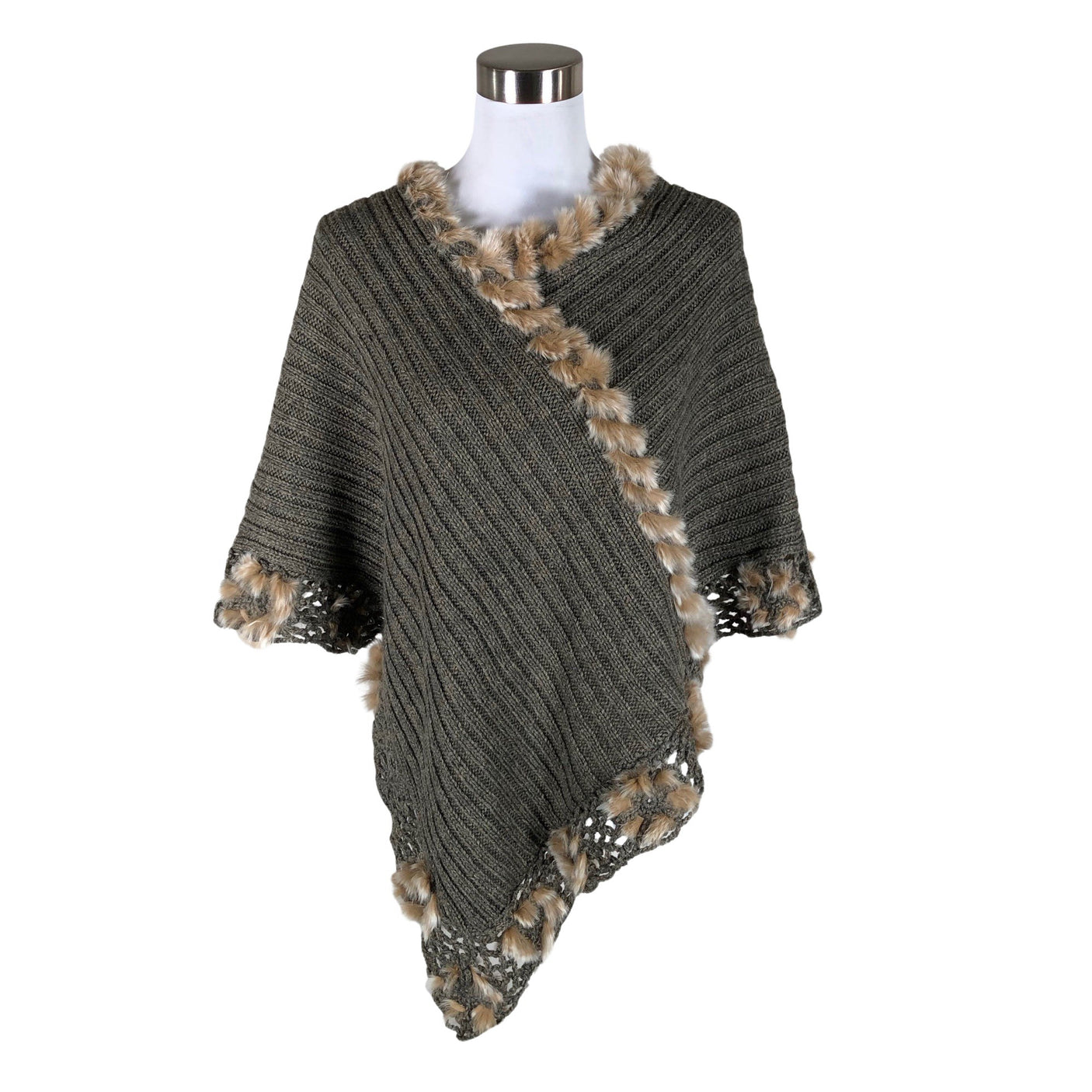 Unisex In Front - Shawl, size Maxi - Brown (1)