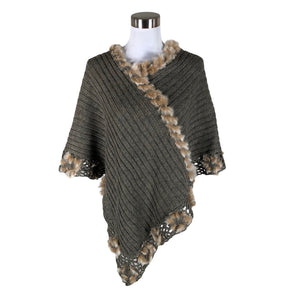 Unisex In Front - Shawl, size Maxi - Brown (1)