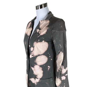 Unisex Nü - Sweat jacket, size 38 - Gray (3)