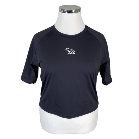 Unisex Népra - Sports shirt, short sleeve, size 42 - Black ()