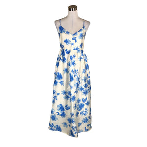 Unisex MSCH Copenhagen - Schiffon dress, size 40 - Natural white (1)