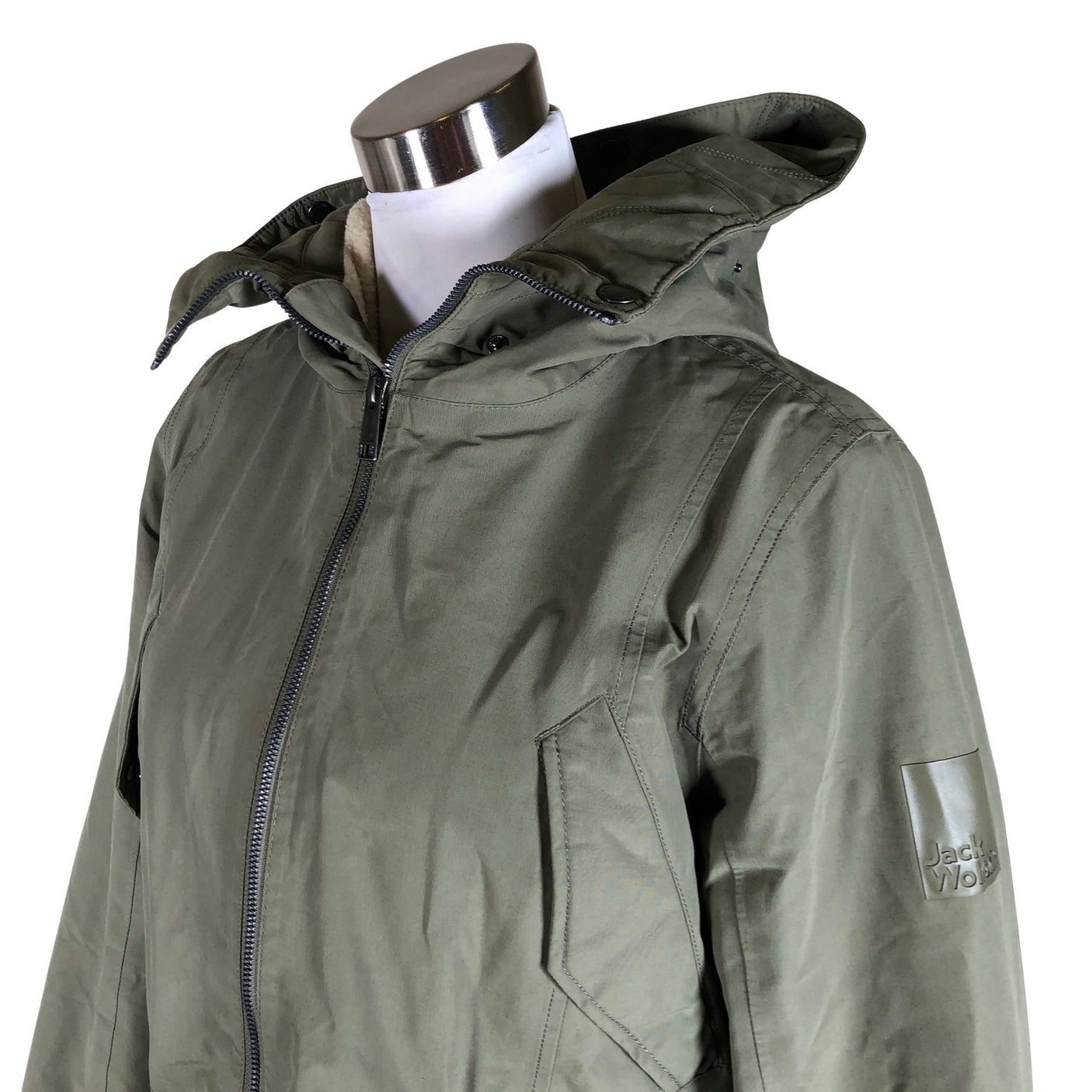 Unisex Jack Wolfskin - Winter jacket, size 38 - Green (3)