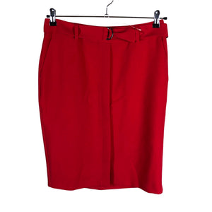 Unisex Gerry Weber - Fabric skirt, size 40 - Red (1)