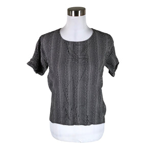 Unisex Minimum - Short-sleeved blouse, size 36 - Black (1)