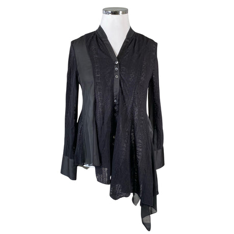 Unisex High - Blouse, size 42 - Black ()