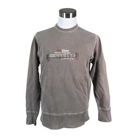 Unisex Diesel - Sweatshirt, size XL - Gray ()