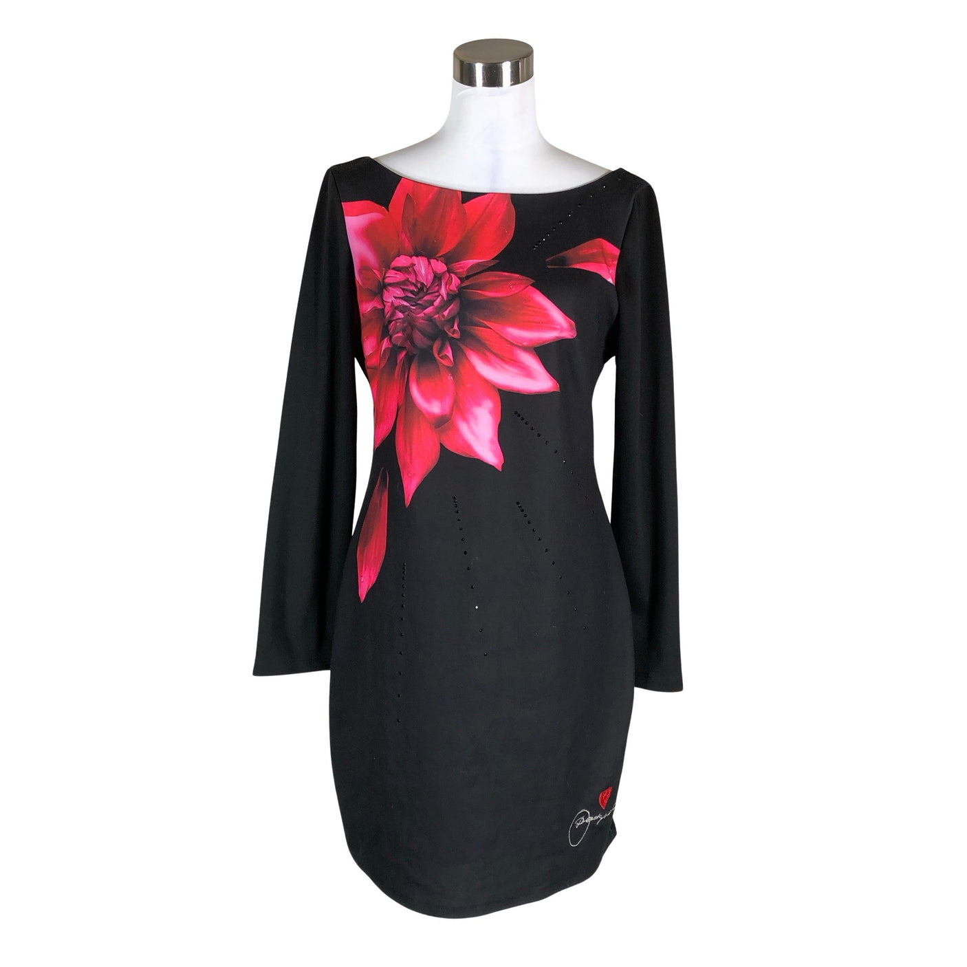 Unisex Desigual - Tricot dress, size 40 - Black (1)