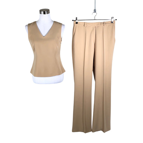 Unisex Ril's - Straight leg trousers, size 36 - Beige ()