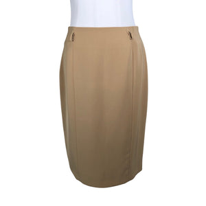 Unisex Ril's - Pencil skirt, size 38 - Beige (1)