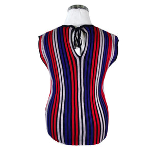 Unisex by Malene Birger - Knit vest, size 42 - Red (2)